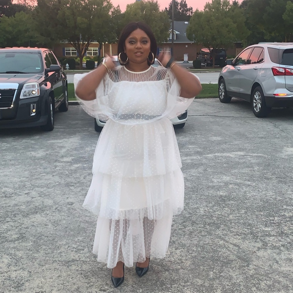 Shein Ruffle Dress